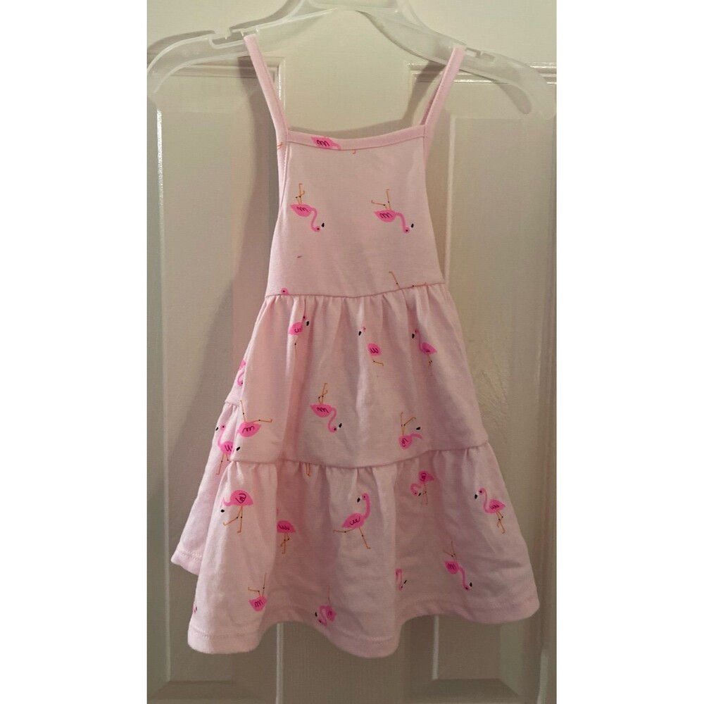 light pink tiered flamingo print Nwt 18mon dress NWT Cat & Jack